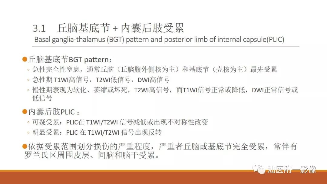 影像PPT - 【PPT】新生儿缺氧缺血性脑病磁共振诊断与损伤类型的分类建议-18