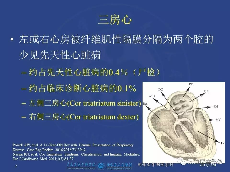 影像PPT - 【PPT】三房心（Cor triatiatum）-2