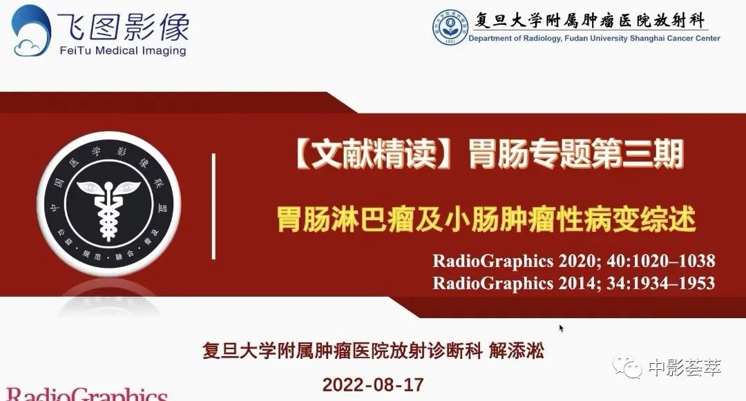 影像PPT - 【PPT】胃肠淋巴瘤及小肠肿瘤性的病变综述-1