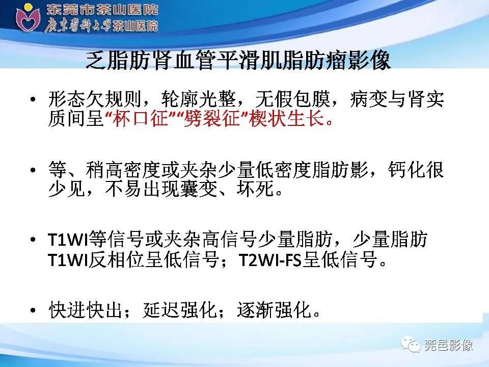 影像PPT - 【PPT】乏脂肪肾血管平滑肌脂肪瘤影像诊断-19