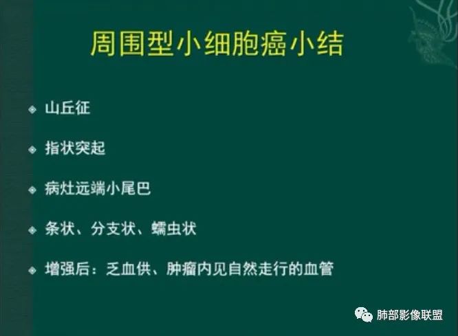 影像PPT - 【病例】小细胞肺癌一图定乾坤—经典蠕虫样改变-47 影像PPT - 【病例】小细胞肺癌一图定乾坤—经典蠕虫样改变-47