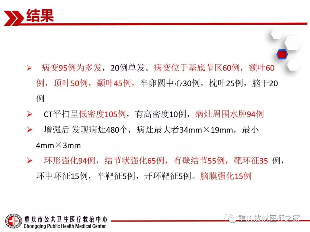 影像PPT - 【PPT】艾滋病相关弓形虫脑炎的影像表现-15