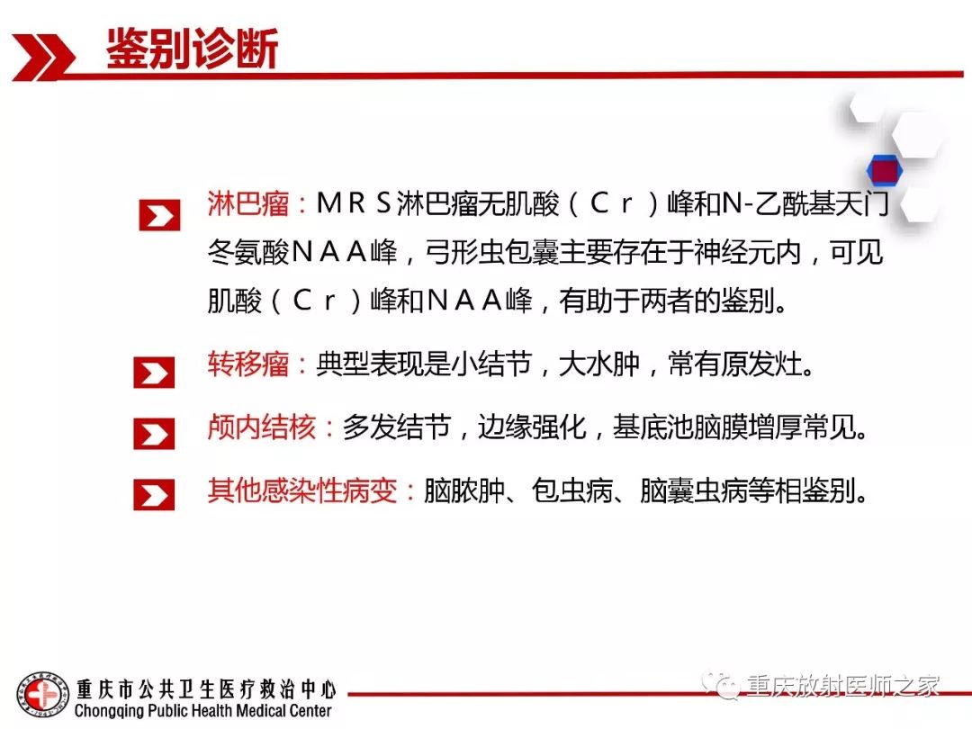影像PPT - 【PPT】艾滋病相关弓形虫脑炎的影像表现-25