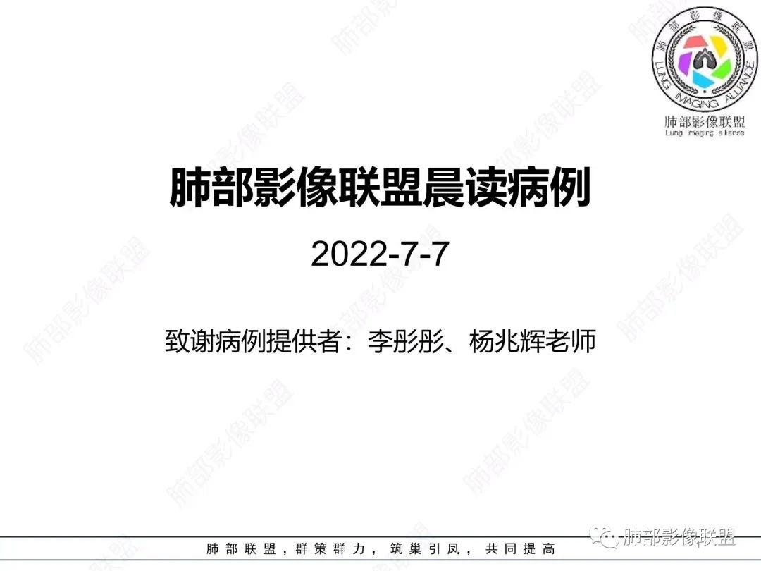 影像PPT - 【病例】胸膜下的混合密度结节—良恶之争-1 影像PPT - 【病例】胸膜下的混合密度结节—良恶之争-1