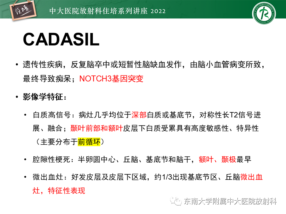 影像PPT - 【PPT】皮层下U形纤维受累常见病变-35