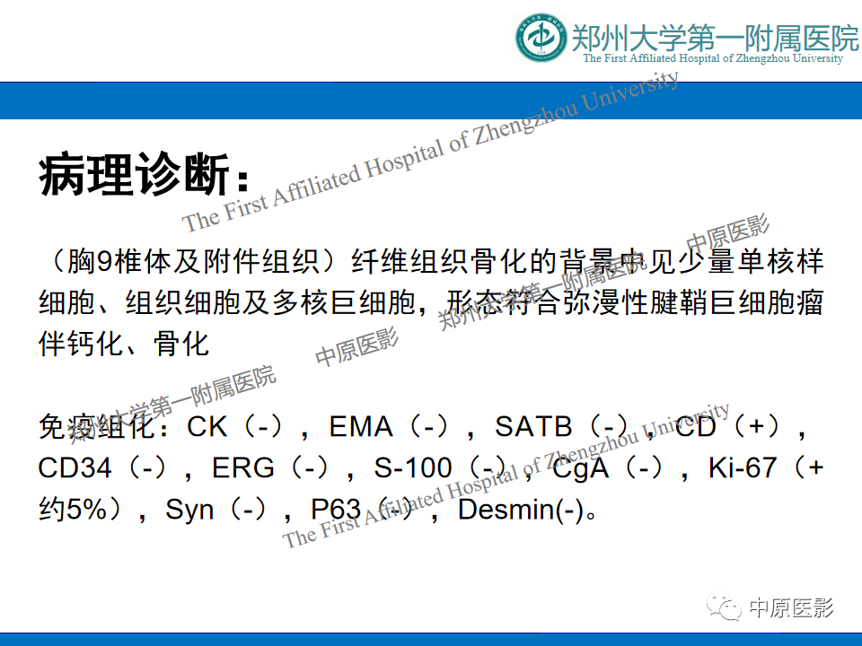 影像PPT - 【病例】脊柱胸椎腱鞘巨细胞瘤1例CT及MR-3