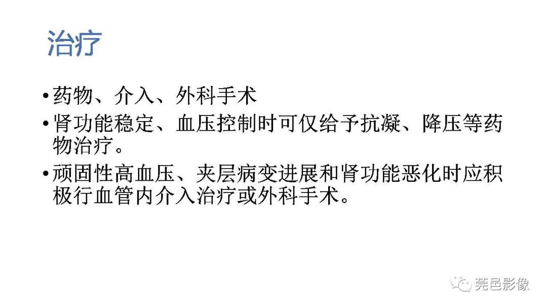 影像PPT - 【PPT】自发性肾动脉夹层CT诊断-33