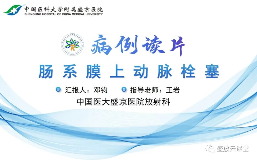 影像PPT - 【PPT】肠系膜上动脉栓塞-5
