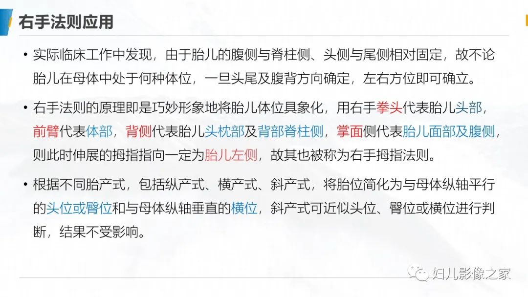 影像PPT - 【PPT】右手法则在MRI胎儿左右方位判定中的应用-6