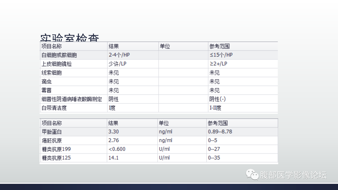 影像PPT - 【病例】卵巢浆液性囊腺瘤1例CT及MR影像-6