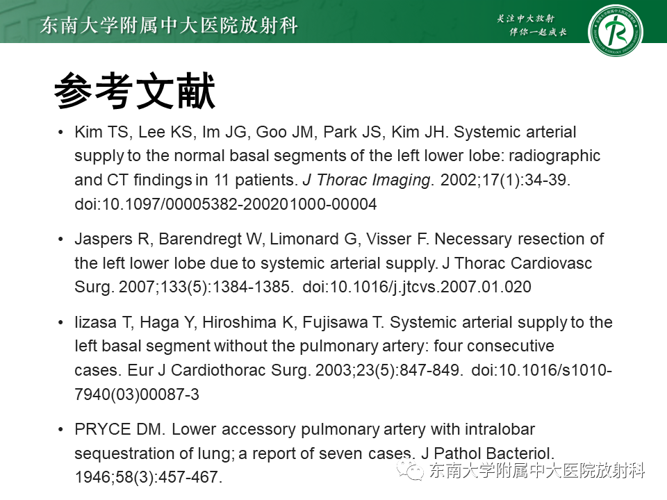 影像PPT - 【PPT】体循环供血左肺下叶-31