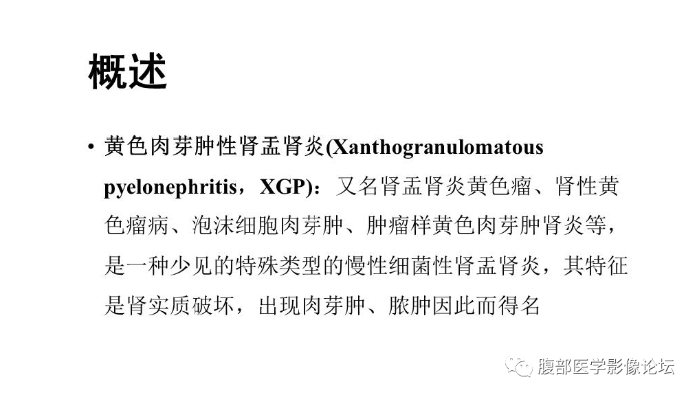 影像PPT - 【病例】肾脏黄色肉芽肿性肾盂肾炎1例CT及MR影像诊断-14