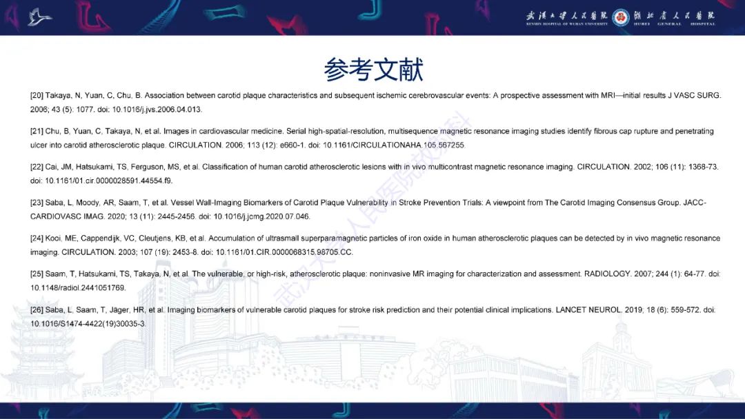 影像PPT - 【PPT】颈动脉斑块HR-MR影像判读-36