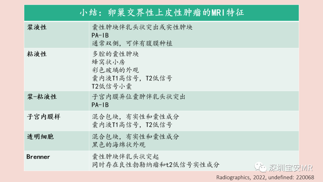 影像PPT - 【PPT】卵巢交界性上皮性肿瘤MRI与病理对照-38