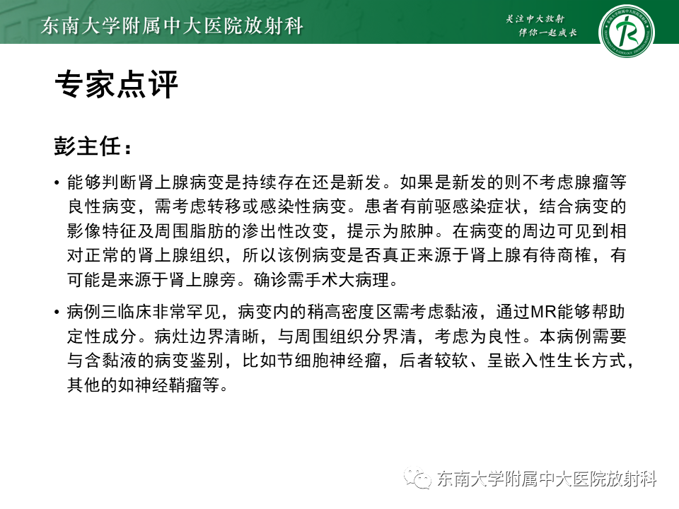 影像PPT - 【PPT】肾上腺占位病例随访-3