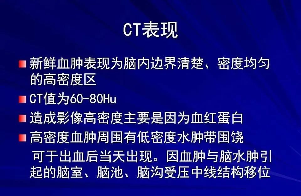 影像PPT - 【PPT】高血压脑血肿的CT、MRI表现及分期-5