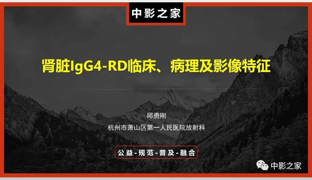 影像PPT - 【PPT】肾脏IgG4-RD临床、病理及影像特征-1