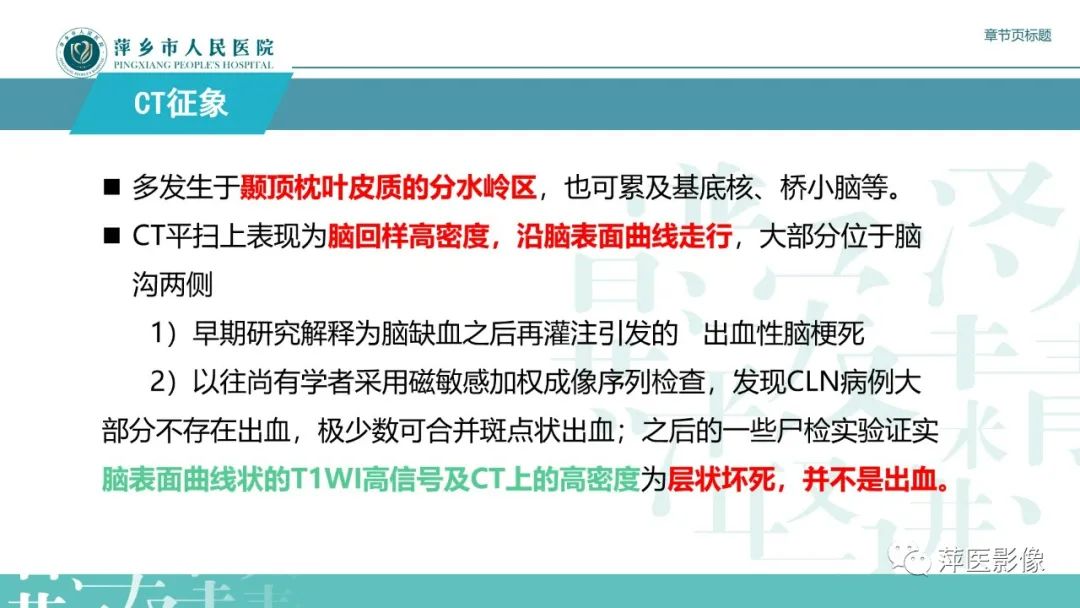 影像PPT - 【PPT】脑皮质层状坏死的影像诊断-16