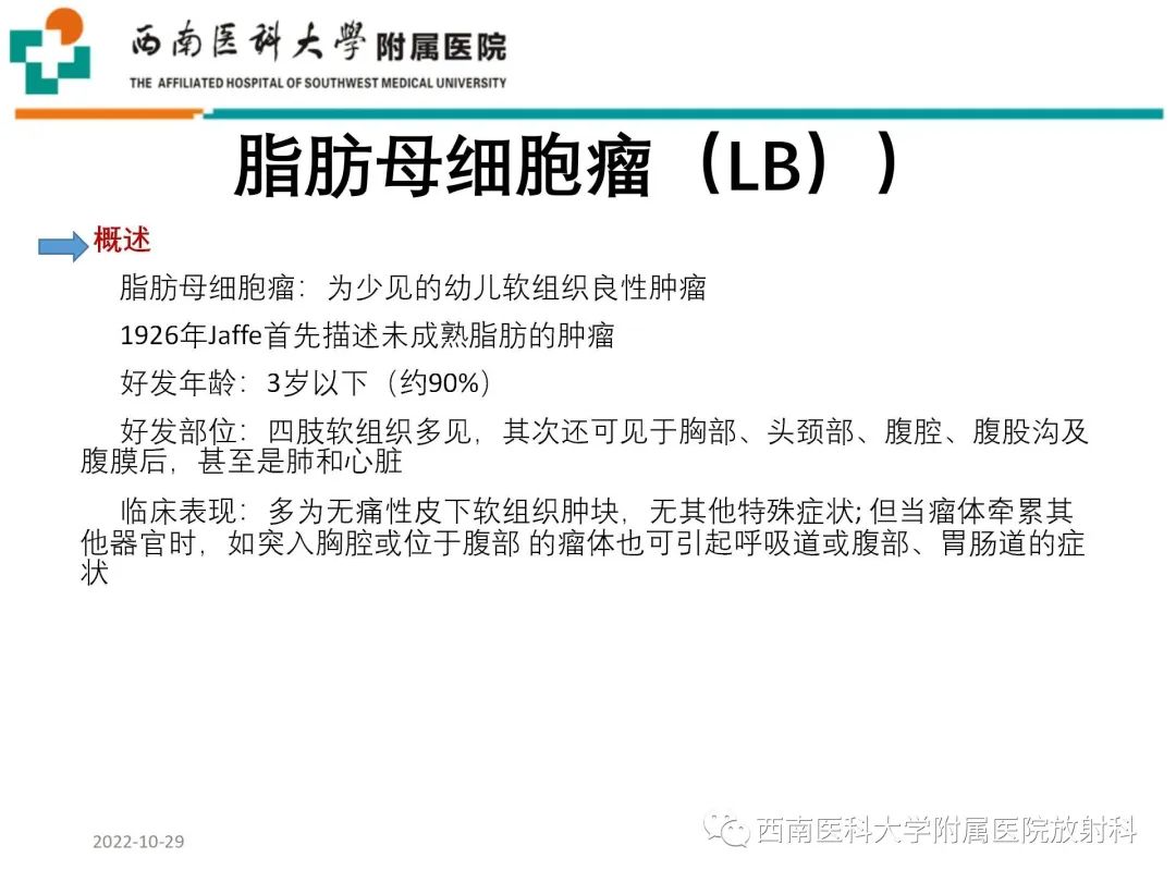 影像PPT - 【病例】大腿脂肪母细胞瘤1例MR影像诊断-5
