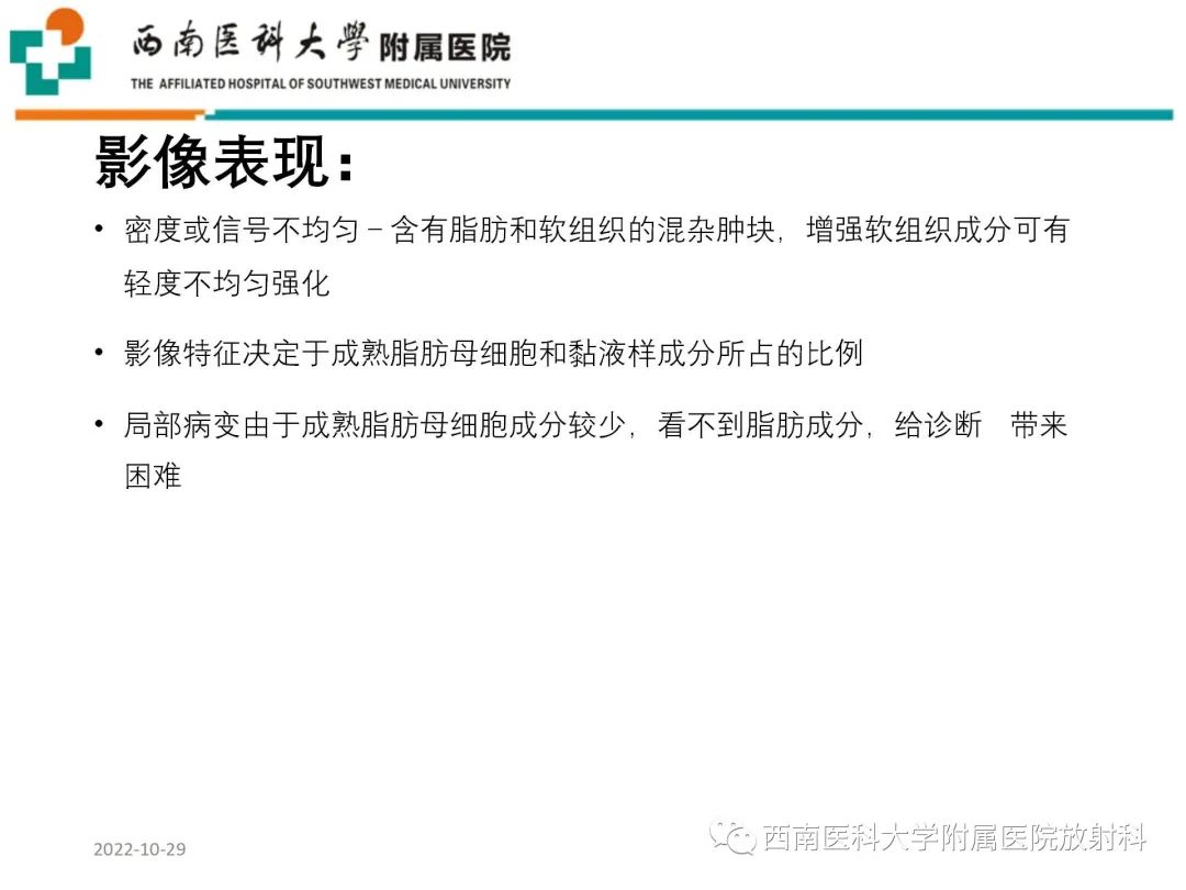 影像PPT - 【病例】大腿脂肪母细胞瘤1例MR影像诊断-7