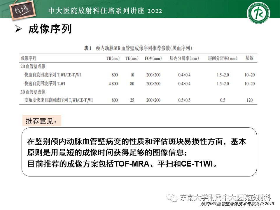 影像PPT - 【PPT】颅内MR血管壁成像技术与应用专家共识解读-14