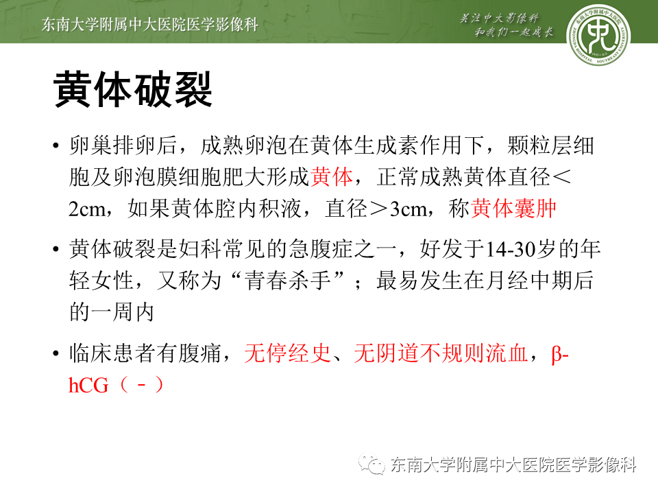 影像PPT - 【PPT】常见妇科急腹症的超声-放射诊断-16