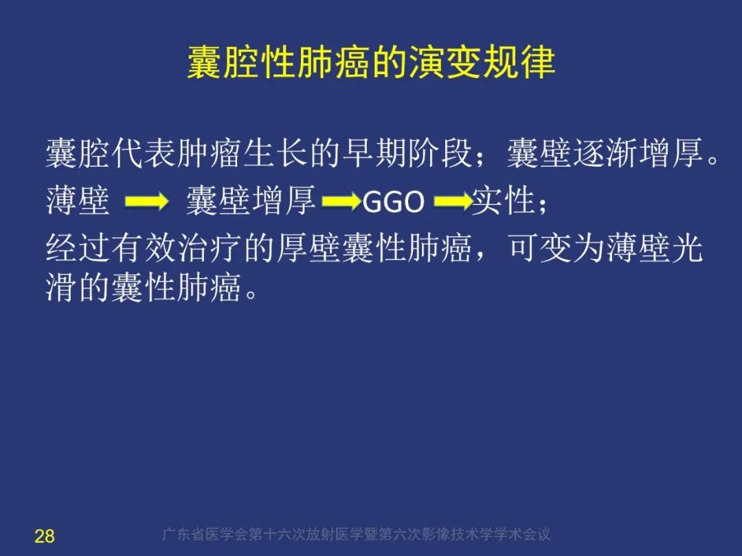 影像PPT - 【PPT】囊腔性肺癌的影像特征和鉴别诊断-28