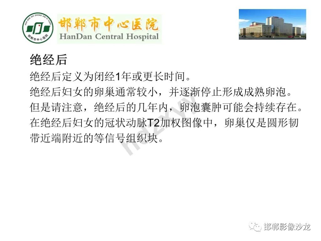 影像PPT - 【PPT】卵巢非肿瘤性病变的影像诊断-9