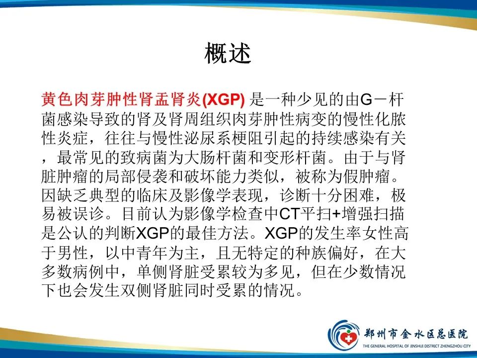 影像PPT - 【PPT】黄色肉芽肿性肾盂肾炎影像表现-2