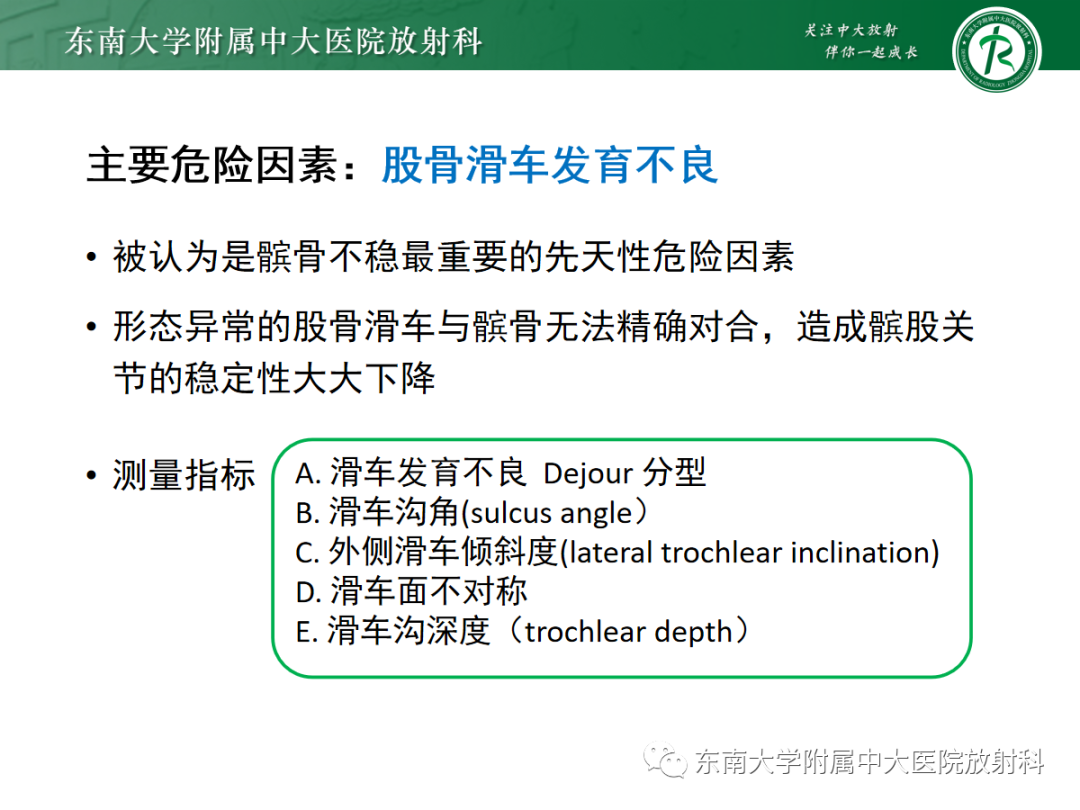 影像PPT - 【PPT】髌骨不稳与髌骨脱位影像学评估-22