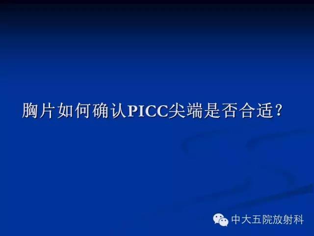 影像PPT - 【PPT】胸部正位片验证PICC-14