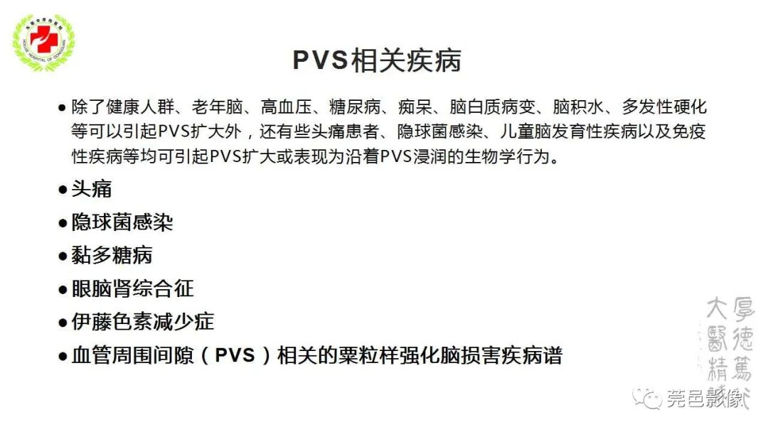 影像PPT - 【PPT】血管周围间隙及相关疾病-23