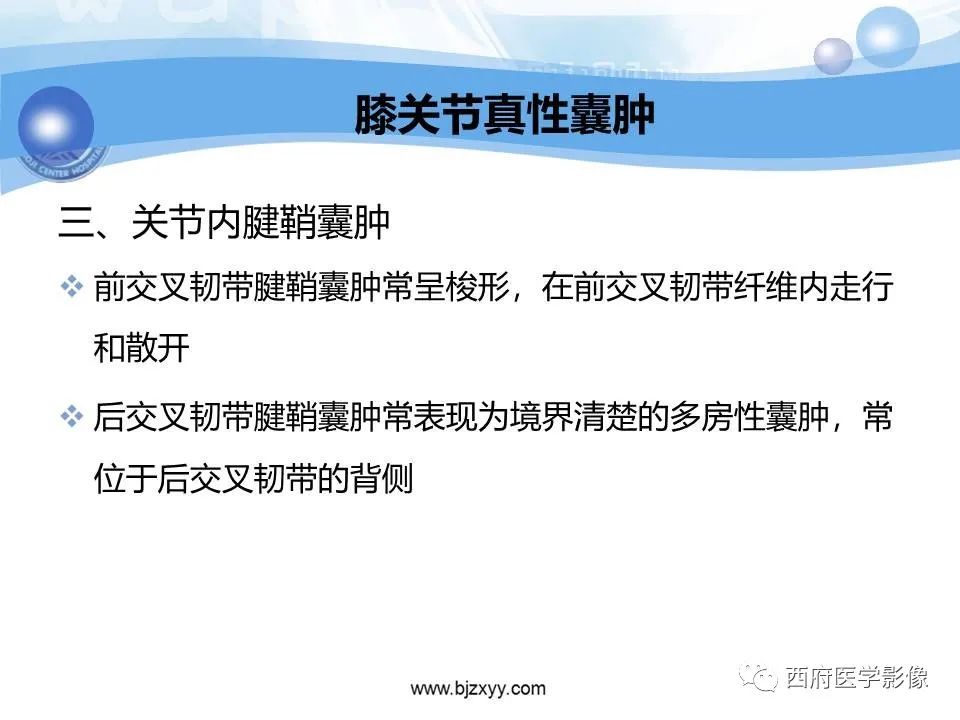 影像PPT - 【PPT】膝关节囊性病变影像诊断-17