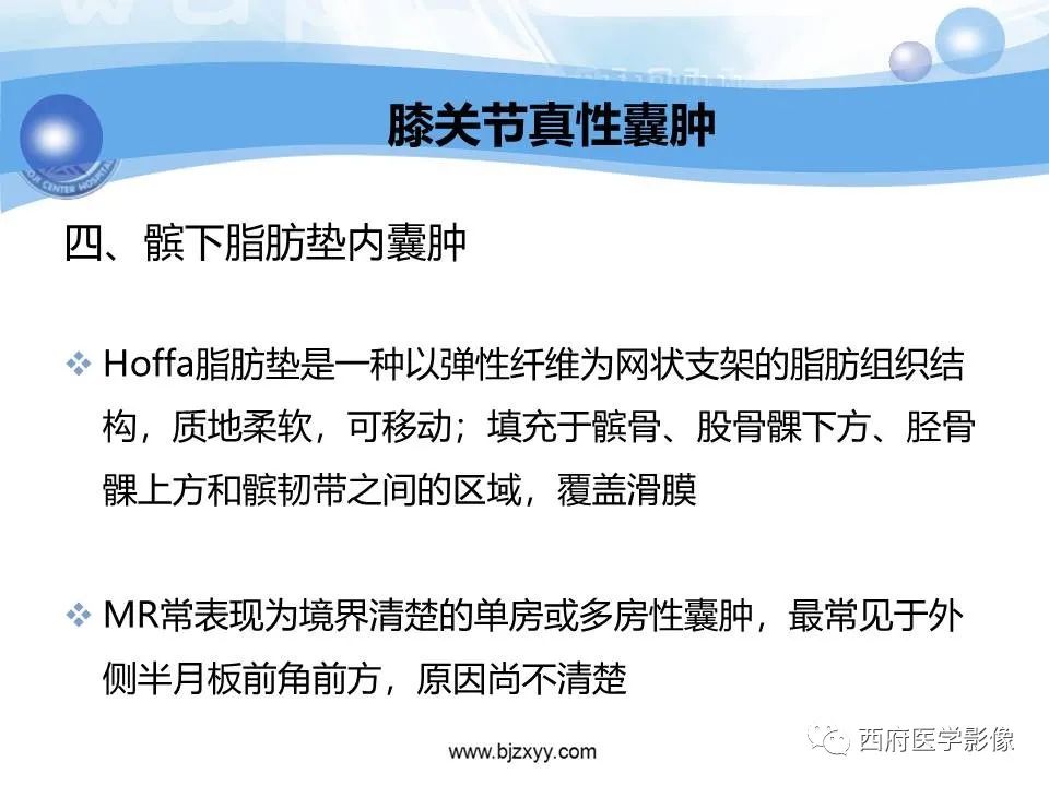 影像PPT - 【PPT】膝关节囊性病变影像诊断-20