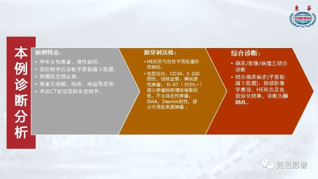 影像PPT - 【病例】一例肺良性转移性平滑肌瘤及文献复习-20