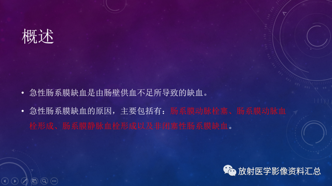 影像PPT - 【PPT】急性肠系膜缺血的CT影像诊断-2