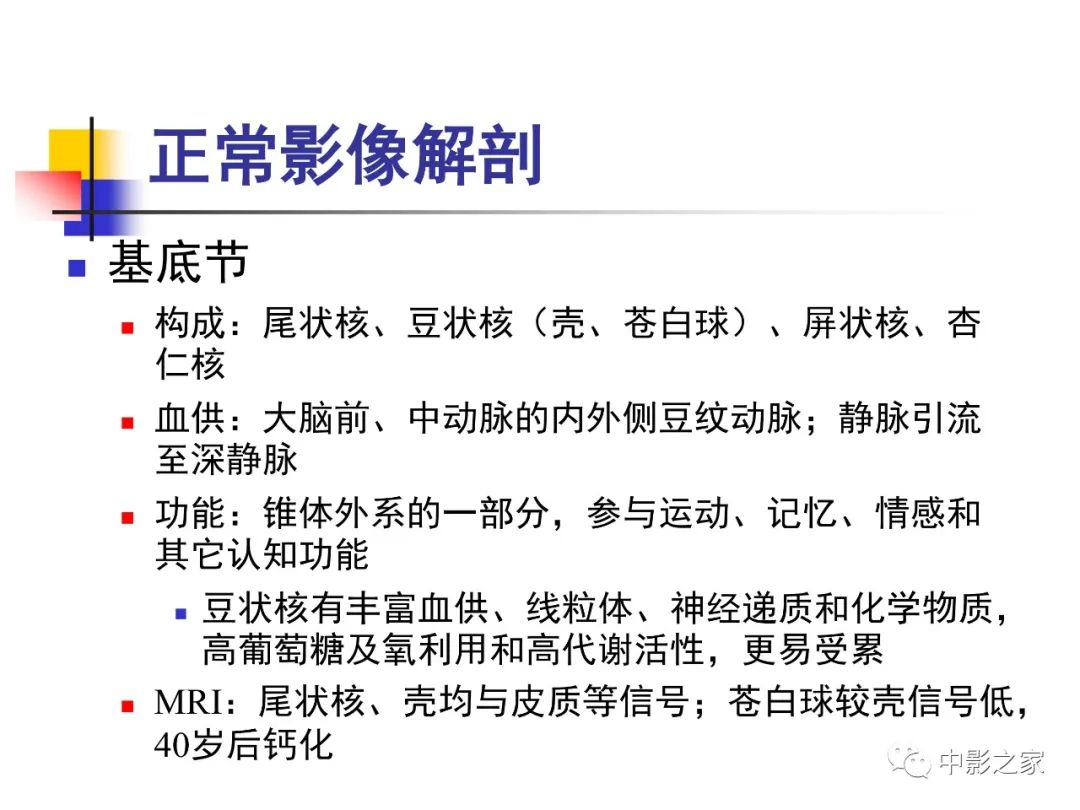 影像PPT - 【PPT】双侧基底节、丘脑病变影像学表现-2