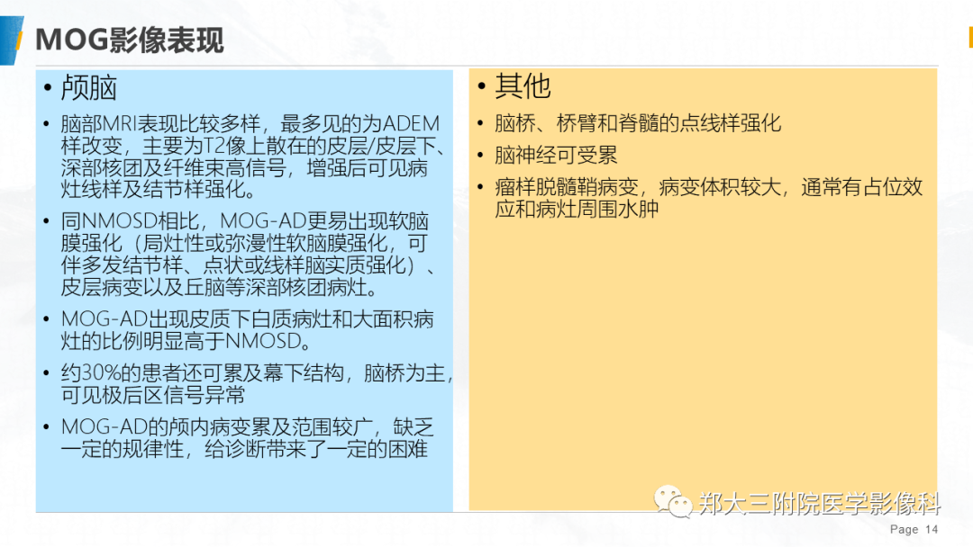 影像PPT - 【PPT】MOG抗体相关疾病-14