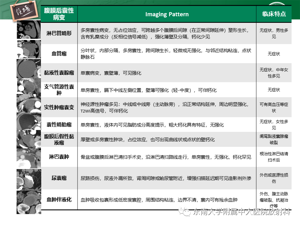 影像PPT - 【PPT】腹膜后原发囊性病变影像诊断思路-40