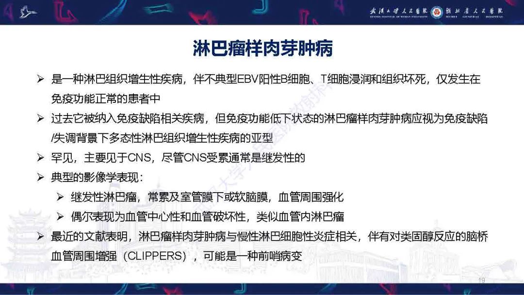 影像PPT - 【PPT】中枢神经系统淋巴瘤WHO分类更新及影像诊断-19
