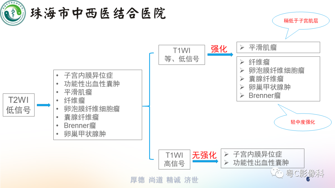 影像PPT - 【PPT】女性附件区T2WI低信号病变影像诊断分析-6