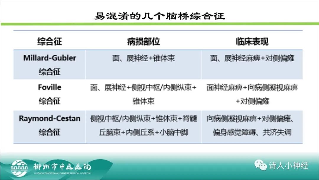 影像PPT - 【PPT】各种脑干梗死综合征临床解剖及影像-65
