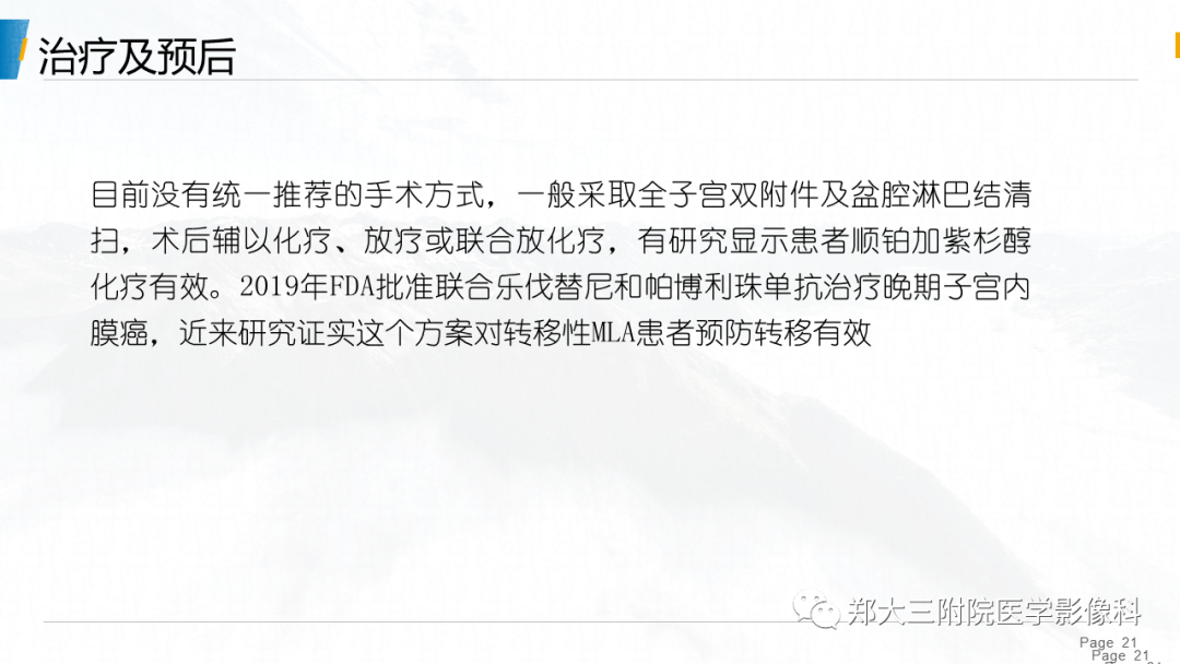影像PPT - 【PPT】子宫中肾样腺癌-21