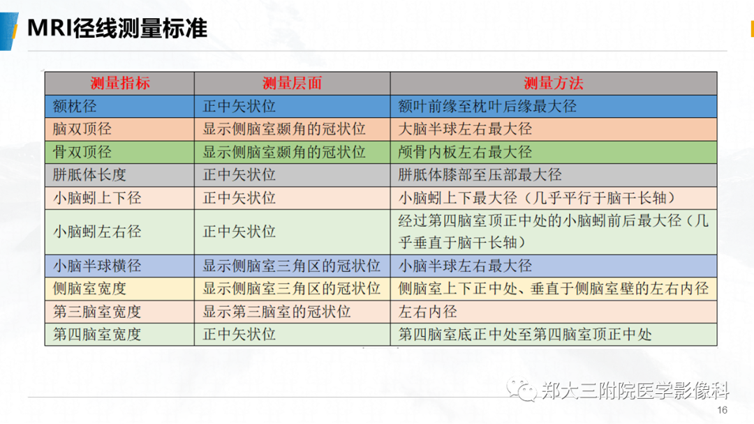 影像PPT - 【PPT】胎儿MRI颅脑径线测量标准-16