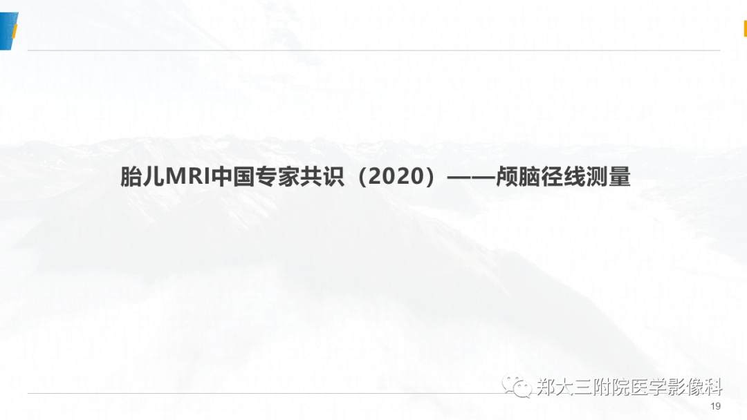 影像PPT - 【PPT】胎儿MRI颅脑径线测量标准-19
