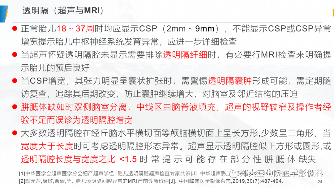 影像PPT - 【PPT】胎儿MRI颅脑径线测量标准-24