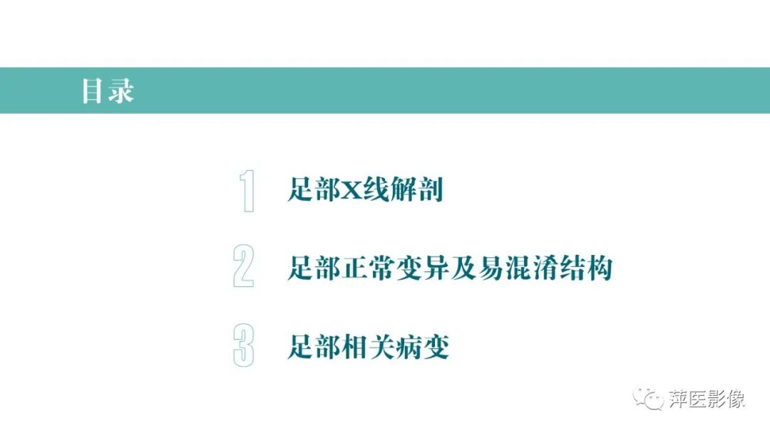 影像PPT - 【PPT】足部X线易混淆结构及相关病变-2