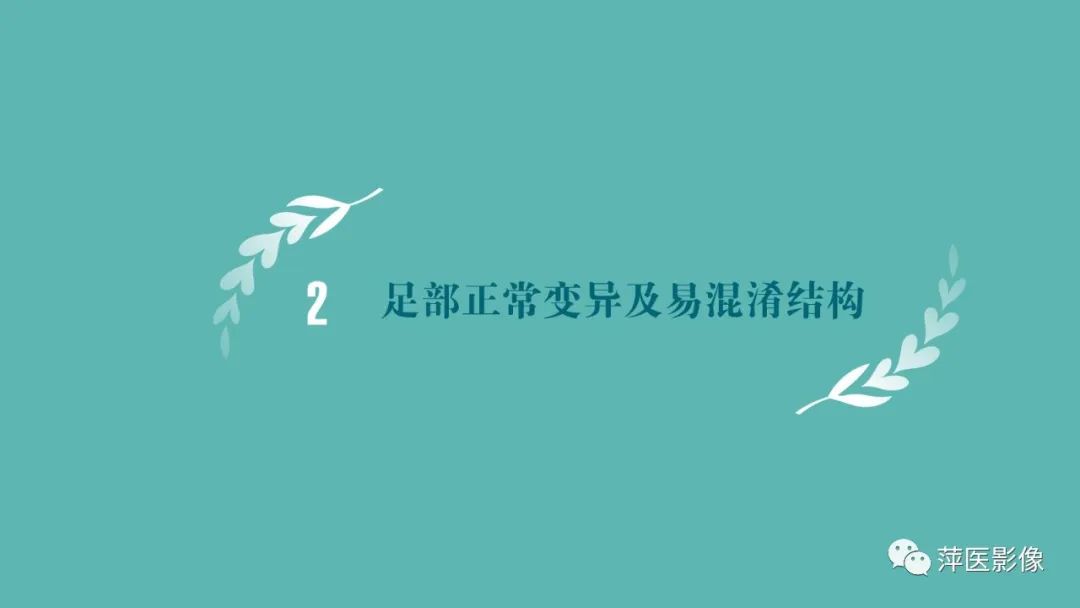 影像PPT - 【PPT】足部X线易混淆结构及相关病变-6