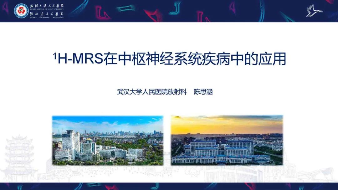 影像PPT - 【PPT】1H-MRS在中枢神经系统疾病中的应用-1