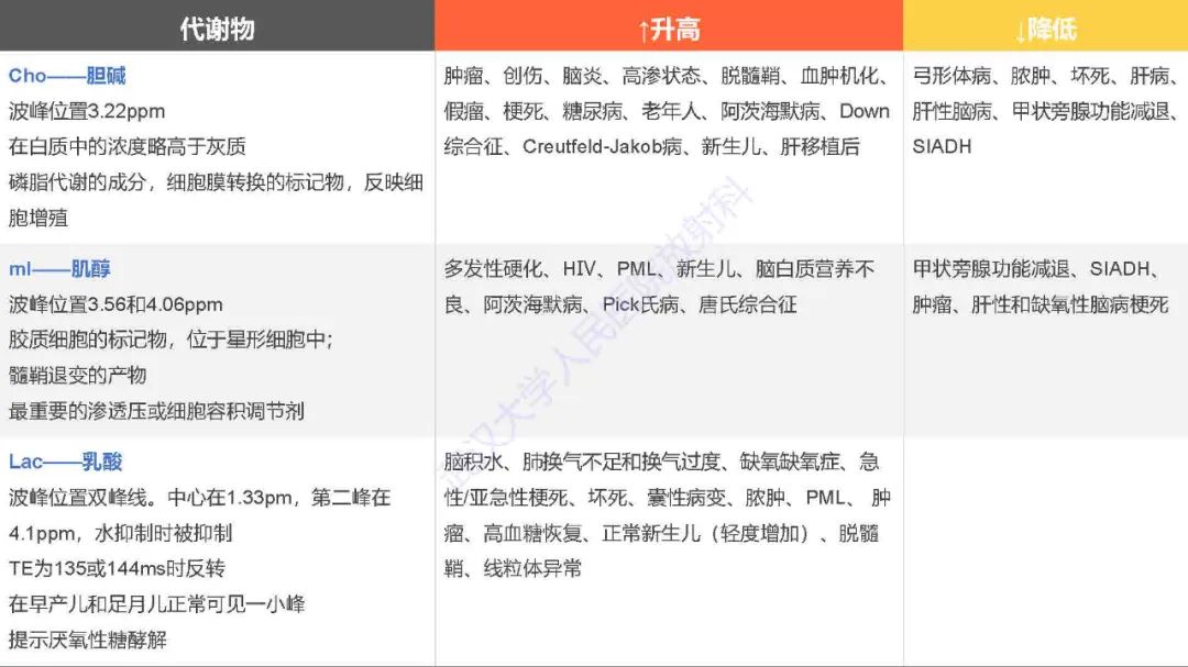 影像PPT - 【PPT】1H-MRS在中枢神经系统疾病中的应用-25